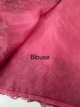 Soft Organza saree with embroidery borders - MSH299