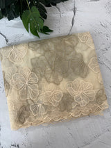 Soft Organza saree with thread work - MSH910 Ivory