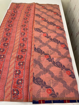 Jamdani silk Cotton Saree with thread work  MSJ790