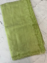 Soft Silky kota saree with cutwork borders  MSH132 (1) PistaGreen