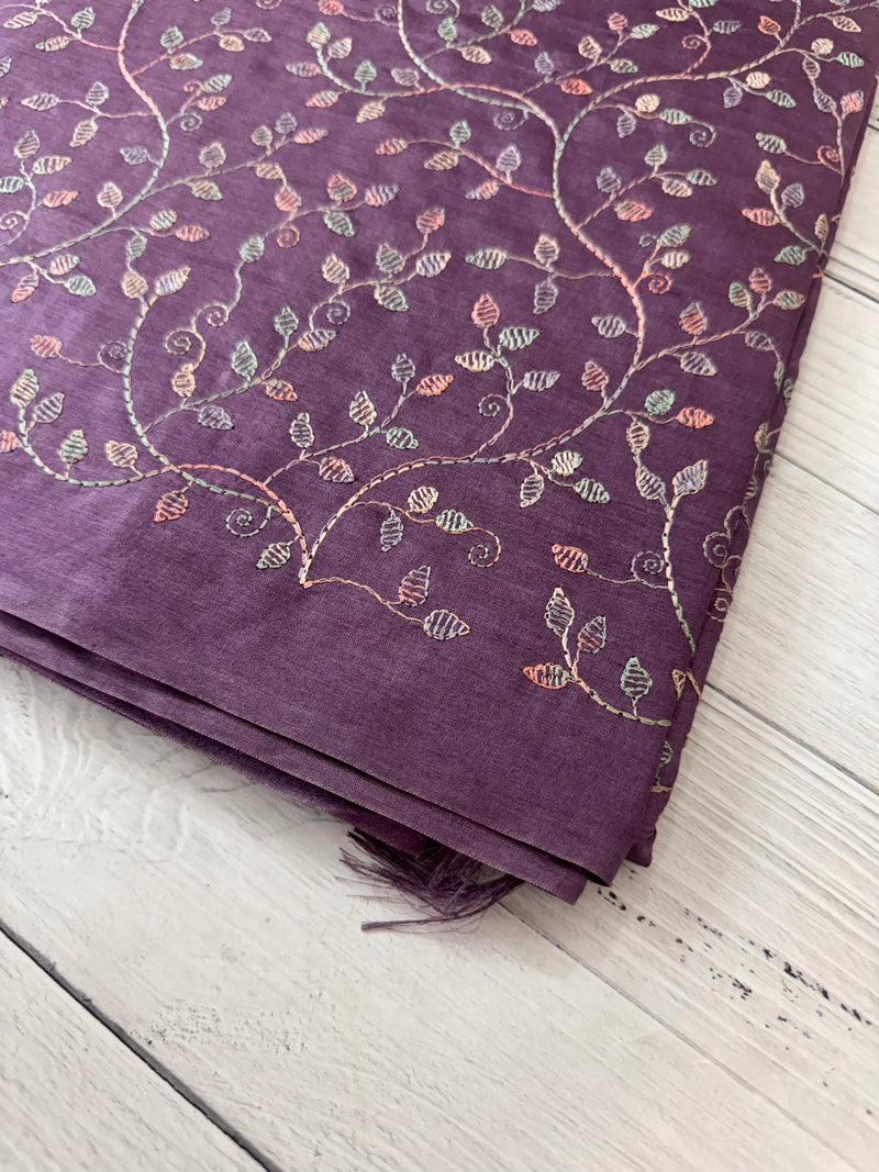 Pure desi tussar silk saree with embroidery- MTSS659 (1)