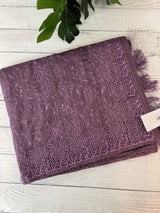 Cutwork Blended Jute - tussar saree MTS9079