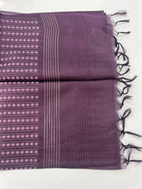 Bamboo tussar silk saree with thread work - MTSS456