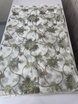 Handworked chiffon Organza saree MCS4534