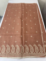 Silky kota saree with embriodery MS2564- DuskyPeach