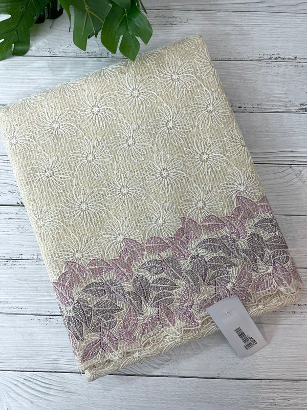 Phulkari NetKota embroidery saree - MSH987