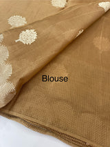 Silky kota embroidery saree MSK4333