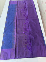 Semi silk saree with blouse MBS7854