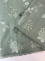 Silky kota embroidery saree  MSK890 JadeGreen