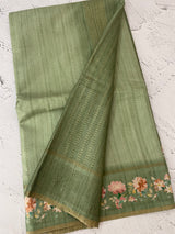 Semi soft Matka silk saree MSS599