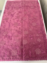 Soft organza saree with applique and thread work - MSH956 (2) Magenta