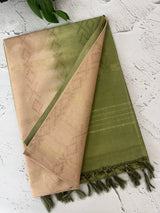 Bhagalpuri Soft blended tussar saree MS896 (1) Green