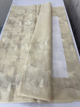 Semi organza saree with thread work - MSH910