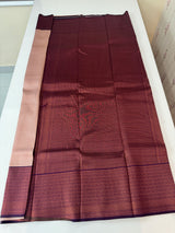 Brocade semi silk saree MS67443