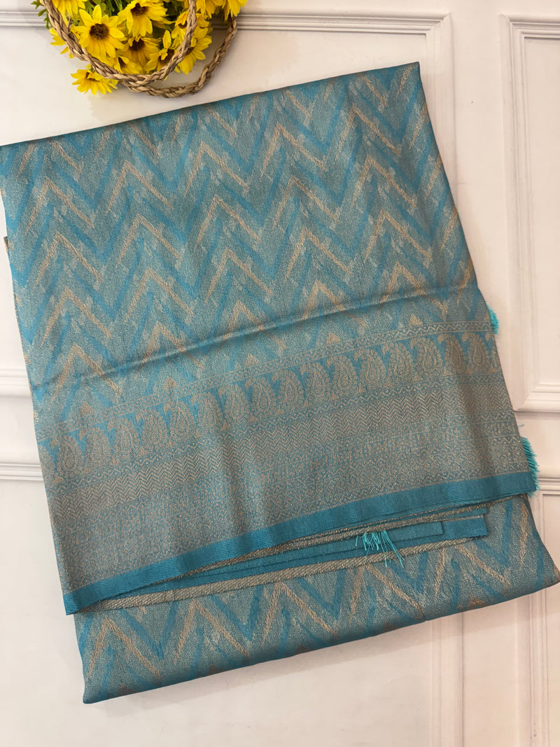 Banarasi soft silk saree MKSS1453 LightBlue