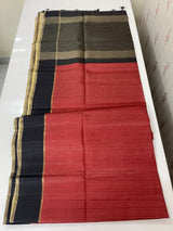 Semi silk saree with zari weaving  MSG6161