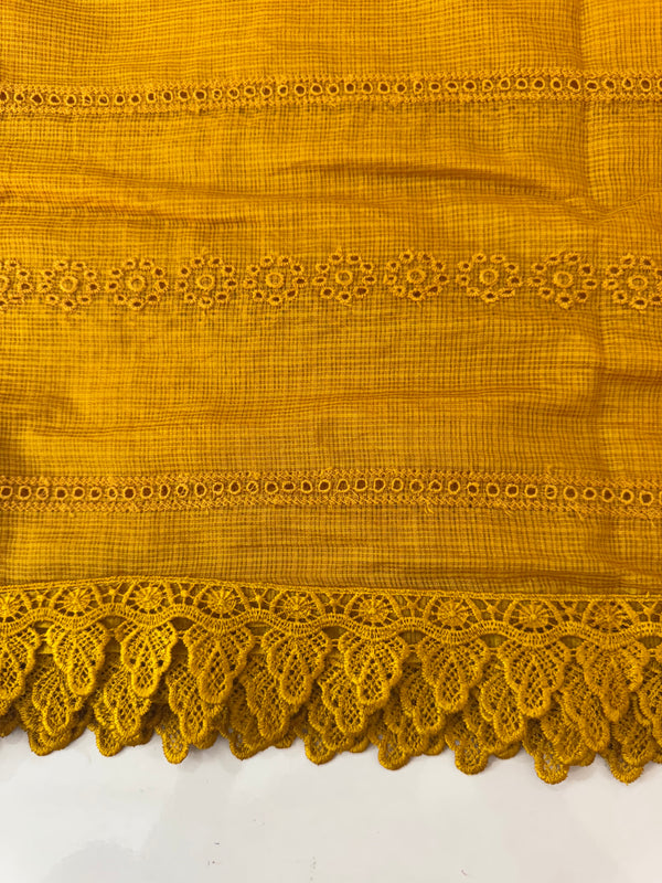 NetKota Hakoba saree with lace border MS6713