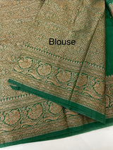 Semi banarasi Georgette saree - MSB8977