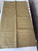 Blended tussar saree with thread work MTS9078 - Chikoo