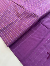 Semi tussar saree with thread work SBHMSH Violet