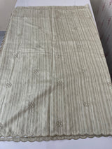 Semi silk saree with cutwork on pallu MSR908- Dusky GreenishGrey