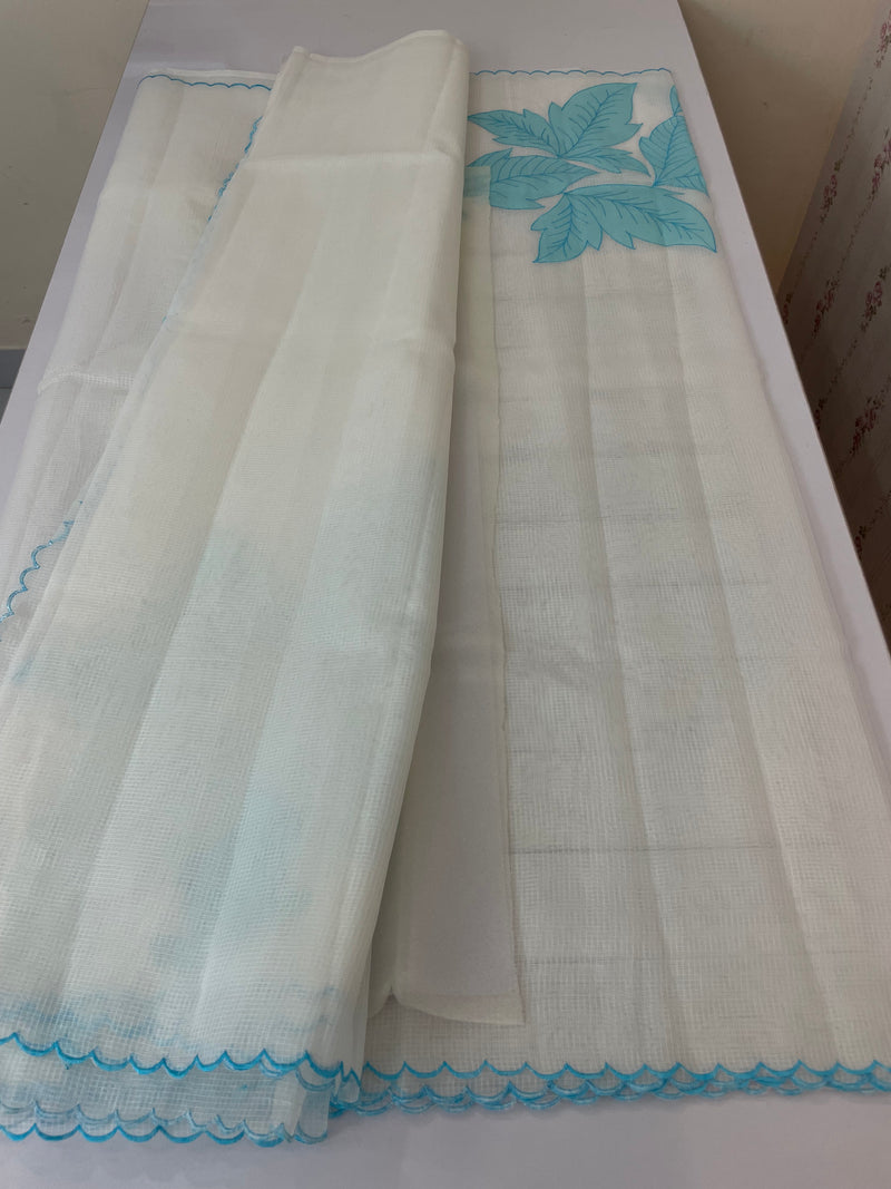 NetKota Applique work saree  MSH138