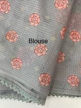Kota silk saree with digital prints and embroidery MSH155(2)