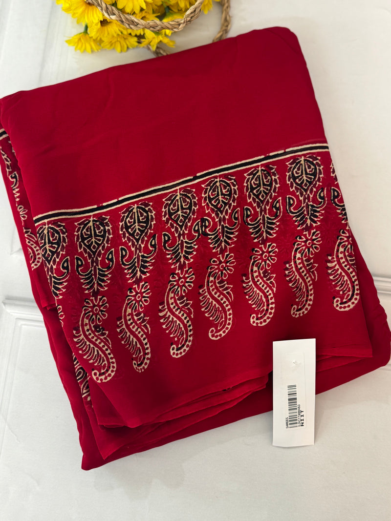Pure Georgette saree MGS76
