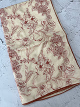 Vichithra soft silk saree with embroidery MSV676