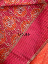 Semi silk saree with zari weaving  MSG6161