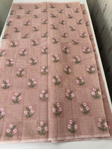 Netkota embriodery saree MS1496 DustyPink