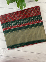 Semi silk saree with zari border MS99789