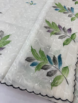 NetKota saree with handpainting and embroidery MS7833
