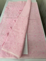 Netkota embriodery saree MSH263 Pink