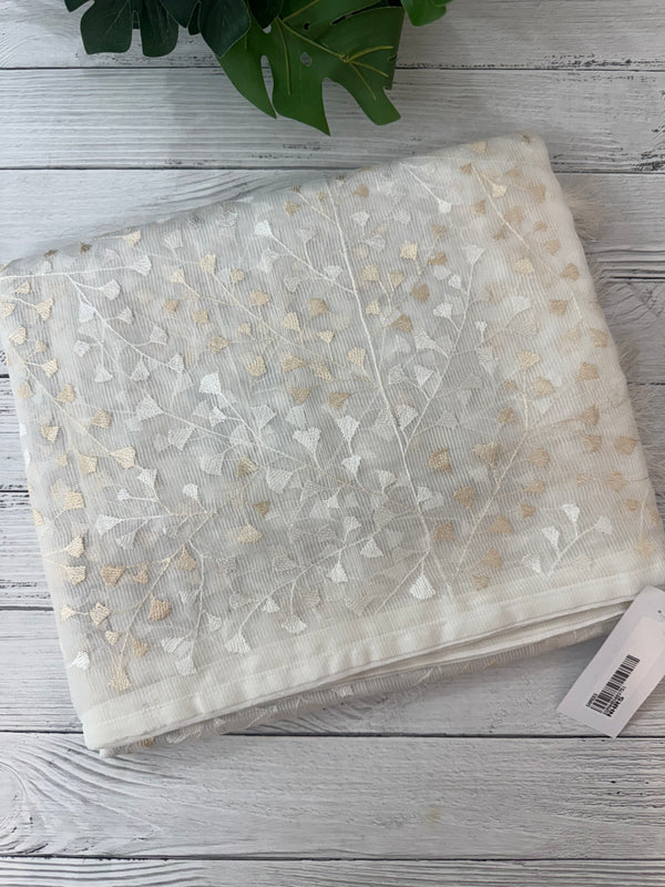 Supernet embriodery saree SSPNHRS