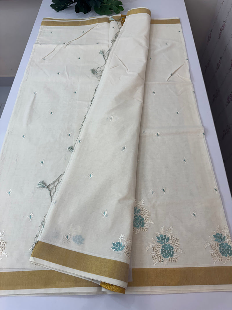 Kerala cotton saree - MSK102