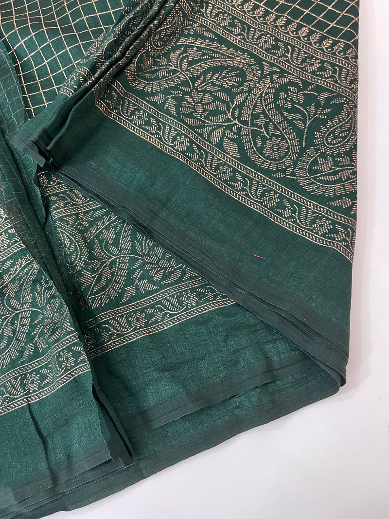 Chiffon saree with foil prints - MS7611
