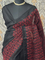 Soft kota checks saree with embroidery MS7843