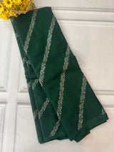 Georgette saree with foil prints MS1212