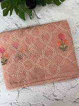 Silky kota embroidery saree MSK4332