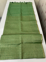 Tussar mix Semi silk saree with small zari weaving MSS8925