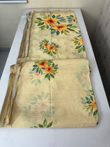 Digital printed semi Linen Saree MLS615- 9