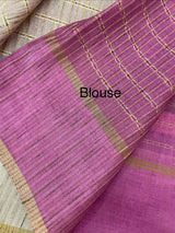 Multi color Semi soft silk saree with borders MSS590