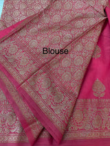 Semi banarasi Georgette saree - MSB8977