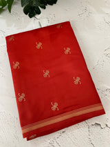 Soft Gachi silk saree with zari weaving MGH76