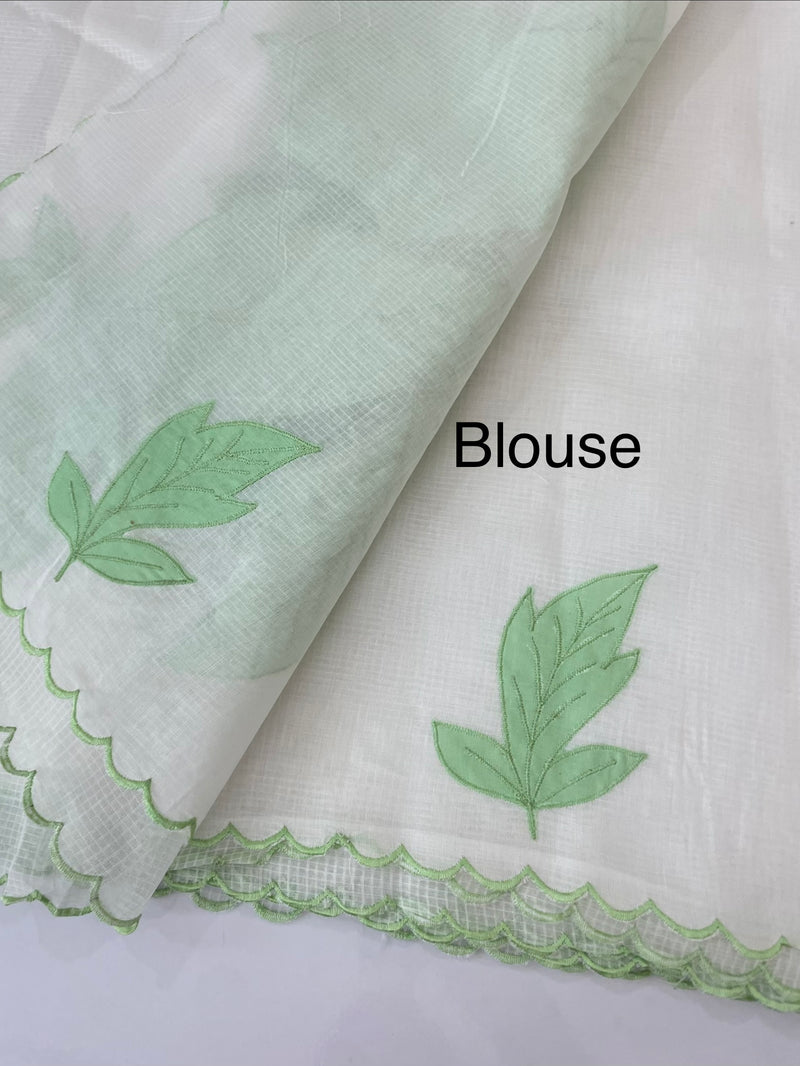 NetKota Applique work saree  MSH138