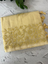 Premium NetKota saree with Hand Chikankari work  MSH246