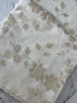 Kota saree with tissue applique work - MSH227