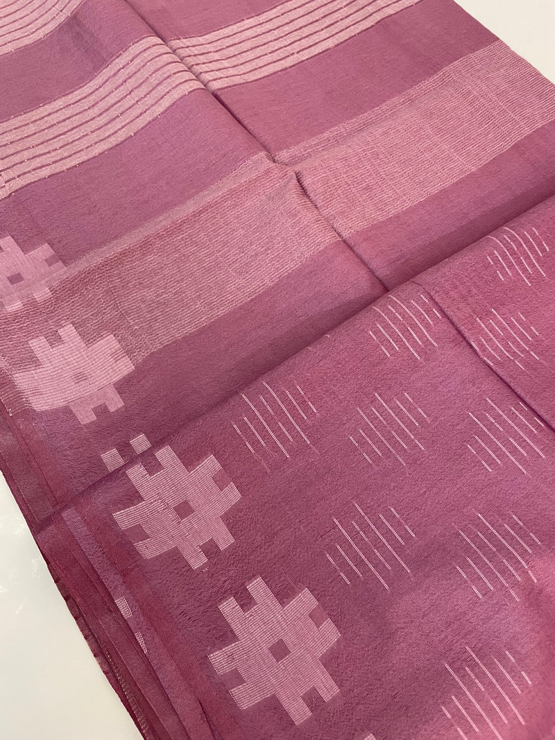 Semi tussar saree MS871