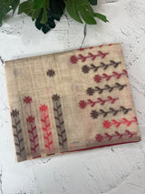 Jamdani silk Cotton Saree with blouse MS12551 (3)